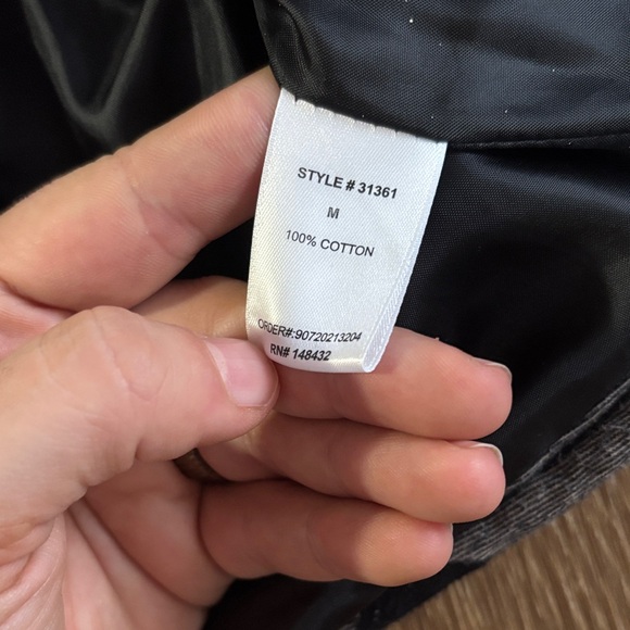 Women’s Black and Cream Checkered Plaid Vest EUC - Picture 3 of 4